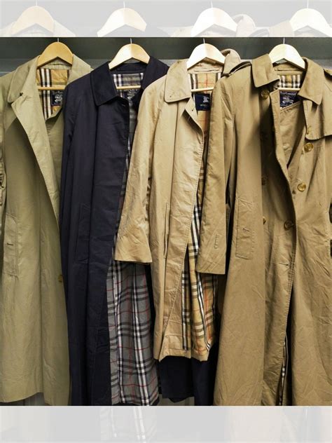 trench burberry vintage milano|longest burberry trench coat.